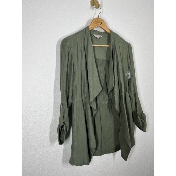 Nanette Lepore Textured Knit Lapel Jacket Cardigan - Picture 4 of 5